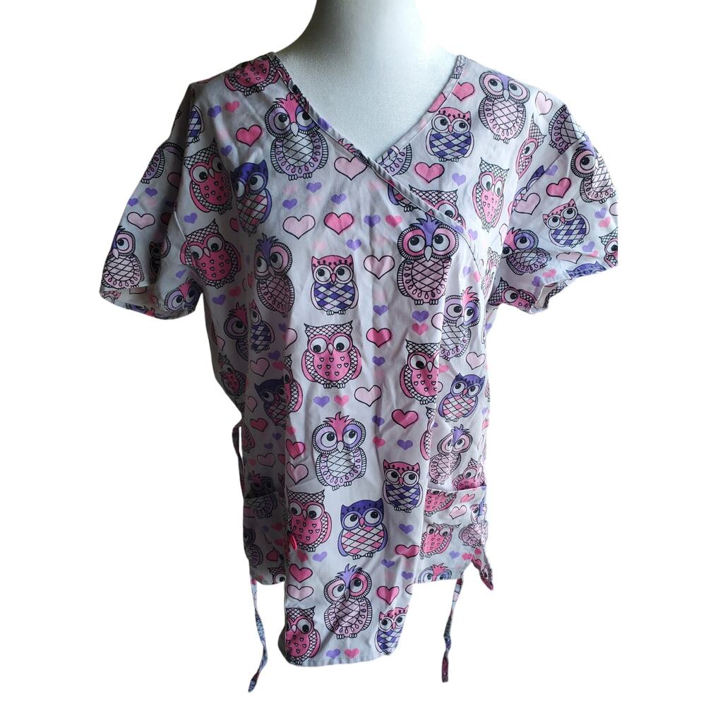 Woman's Owl Scrub - Size XL - 21 W x 26 L